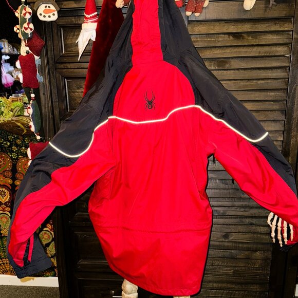 Vintage Mens Large Red Spyder Ski Jacket - Picture 2 of 7